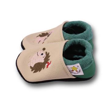 Krabbelschuhe Igel Paar